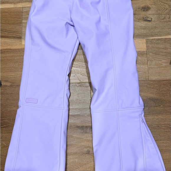 Lavender Boot Cut Flare Ski Pants - Picture 2 of 6